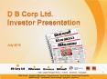 D B Corp Ltd. PowerPoint PPT Presentation