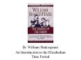 By William Shakespeare PowerPoint PPT Presentation