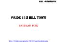 Pride 115 Hill Town Pre Launch Project Bhugaon Pune PowerPoint PPT Presentation