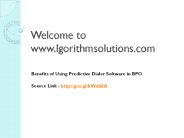 Benefits of Using Predictive Dialer Software in BPO