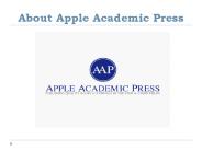 Apple Academic Press