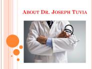 About Dr Joseph Tuvia