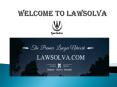 Top Lawyers In India PowerPoint PPT Presentation