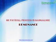 hr payroll process in Bangalore
