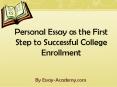 Personal Essay PowerPoint PPT Presentation