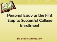 Personal Essay