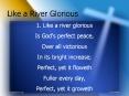 1. Like a river glorious PowerPoint PPT Presentation