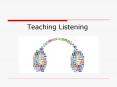 Teaching Listening PowerPoint PPT Presentation