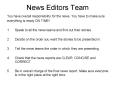 News Editors Team PowerPoint PPT Presentation