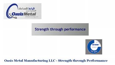 Oasis Metal Manufacturing LLC Dubai | Steel Gratings | Shaped Grating