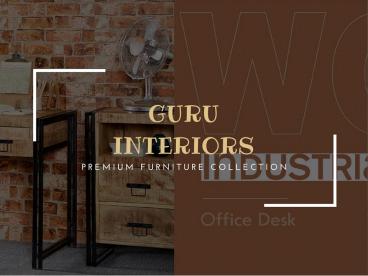 Luxury Furniture Stores