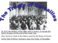 The Treaty of Versailles PowerPoint PPT Presentation