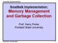 Smalltalk Implementation: Memory Management and Garbage Collection PowerPoint PPT Presentation