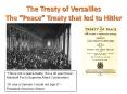 The Treaty of Versailles The  PowerPoint PPT Presentation
