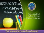 Americas Best Online College Degrees
