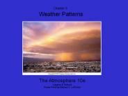 Chapter 9 Weather Patterns