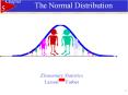 The Normal Distribution PowerPoint PPT Presentation