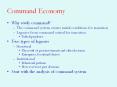 Command Economy PowerPoint PPT Presentation