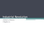 Industrial Revolution
