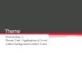 Theme PowerPoint PPT Presentation