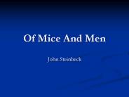 Of Mice And Men