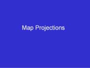Map Projections