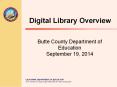 Butte County Department of Education September 19, 2014 PowerPoint PPT Presentation