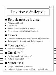 La crise d'
