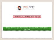 Car Maintenance,Auto Garage - automartparts