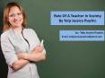 Role Of A Teacher In Society By Yelp Jessica Psychic PowerPoint PPT Presentation