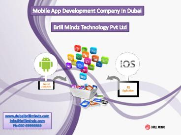 Mobile App Development Company Dubai