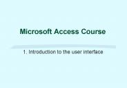Microsoft Access Course