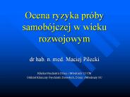 Ocena ryzyka pr