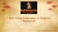 Best Dining Experience at Brighton Restaurant ​  ​ PowerPoint PPT Presentation
