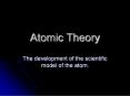 Atomic Theory PowerPoint PPT Presentation