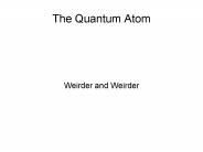 The Quantum Atom