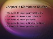 Chapter 5 Klamotten Kaufen