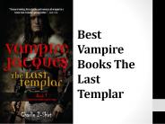 Best Vampire Books The Last Templar