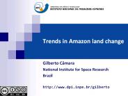 Trends in Amazon land change