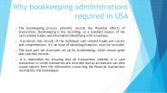 Why bookkeeping administrations required in USA