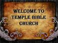 Welcome%20To%20Temple%20Bible%20Church PowerPoint PPT Presentation