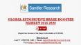 Automotive Brake Booster Market Global Research and Analysis 2020