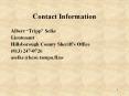 Contact Information PowerPoint PPT Presentation
