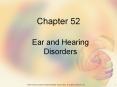 Ear and Hearing Disorders PowerPoint PPT Presentation