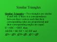 Similar Triangles PowerPoint PPT Presentation