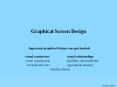 Graphical%20Screen%20Design PowerPoint PPT Presentation