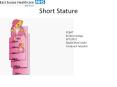 Short Stature PowerPoint PPT Presentation