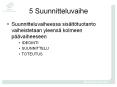5 Suunnitteluvaihe PowerPoint PPT Presentation