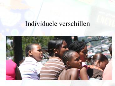 Individuele verschillen