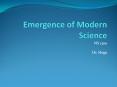 Emergence%20of%20Modern%20Science PowerPoint PPT Presentation